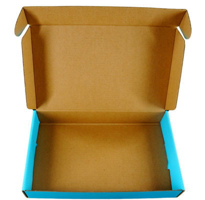 el paquete de la cartulina 100g/M2 encajona las cajas de envío de encargo brillantes de la cartulina que barnizan