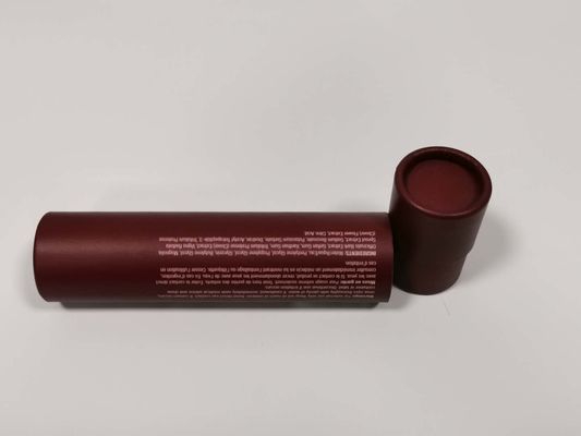 Empaquetado rojo de la cartulina del cilindro de ROHS