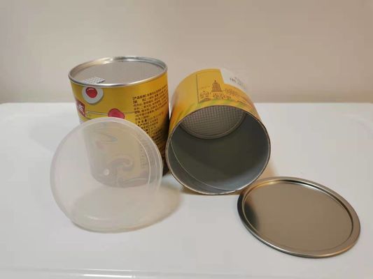 La hoja de la impresión de la categoría alimenticia CMYK selló el diámetro de papel 85m m de los cilindros de Kraft para las pacanas
