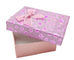 Caja de regalo laminada de papel especial de la cartulina 1200gsm con la cinta