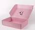 Impresión en color de empaquetado cosmética rosada acanalada de Pantone de la caja de cartón del grado de E