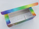 Cajas de regalo del claro del PVC del FSC con la impresión en color de la ventana 4 claros