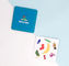 CMYK que imprime las tarjetas a juego animales para la educación de los niños