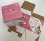 Cajas de cartón decorativas robustas para el empaquetado del regalo liso dentro