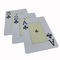 SGS plástico Logo Playing Cards de encargo de las tarjetas del póker de 0.32m m